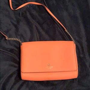 Coral Kate Spade Clutch/Crossbody